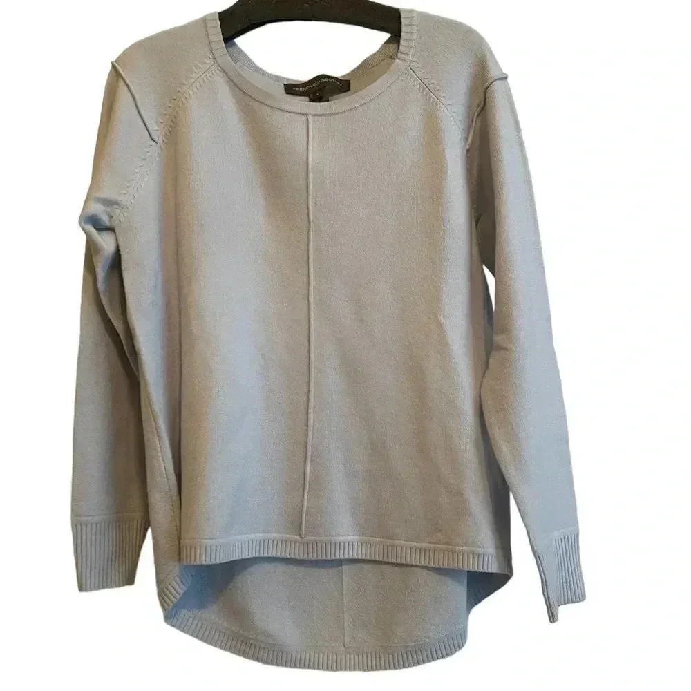 French Connection Light Blue Sweater Size S